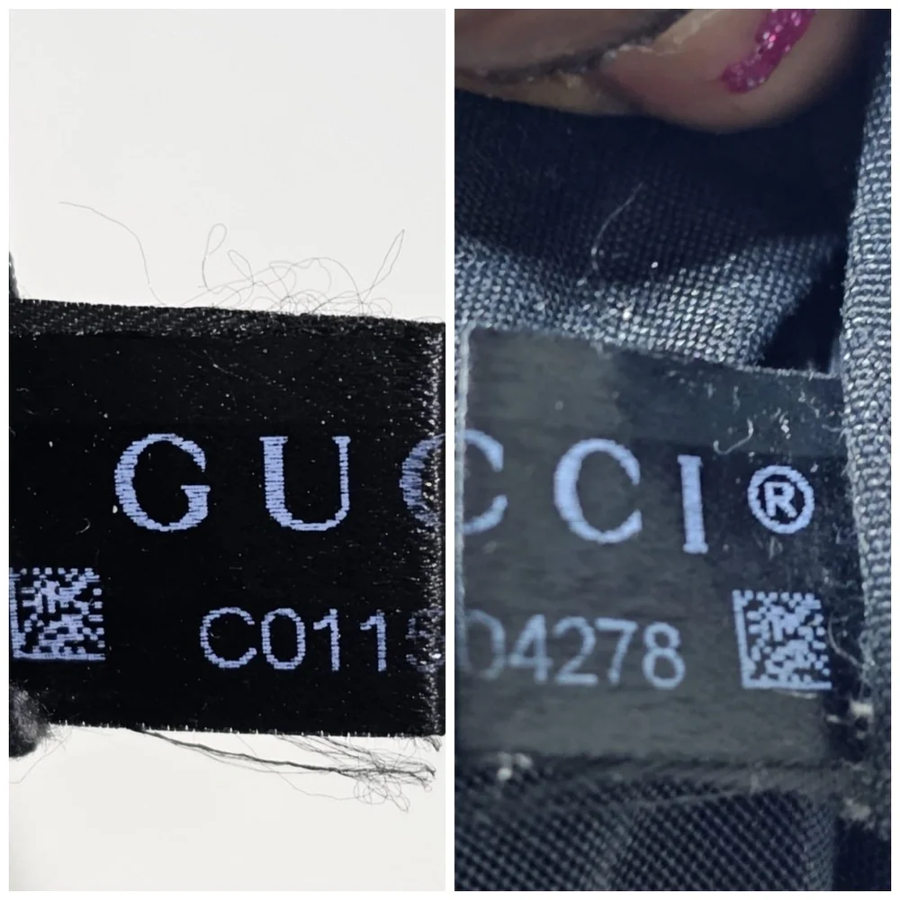 Authentic Gucci GG Nylon Messenger Bag Black - Picture 11 of 12
